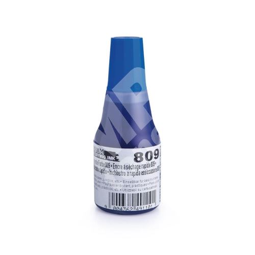 Barva razítková rychleschnoucí Colop 809, 25ml, modrá 2