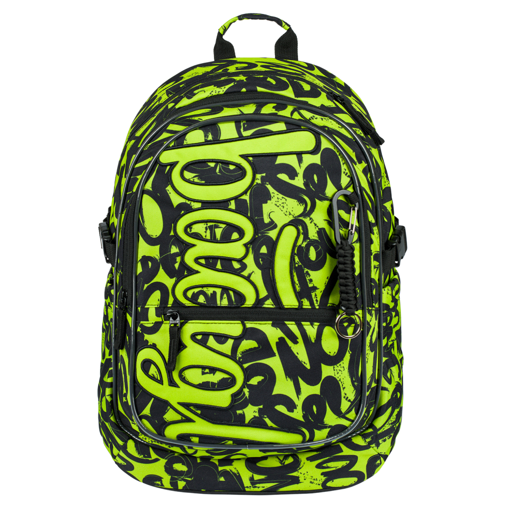 Školní batoh Baagl Core, Lime