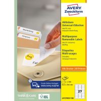 Samolepící etikety 63,5 x 29,6 mm, 100 listů A4 L4737REV-100 1 (1)