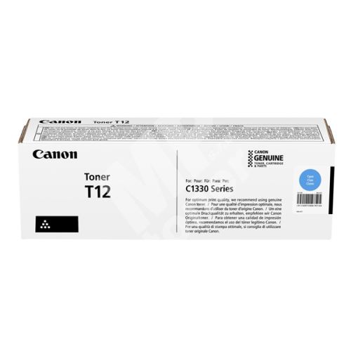Toner Canon T12 C, cyan, 5097C006, originál 1