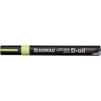Lakový popisovač Donau D-oil, 2,8 mm, žlutý