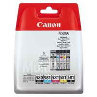 Inkoustová cartridge Canon PGI-580PGBK/CLI-581CMYBK, 2078C005, CMYK+PGBK, originál