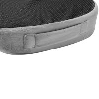 Podsedák pod hýždě Powerton, ergonomický, paměťová pěna, šedý 3 (2)