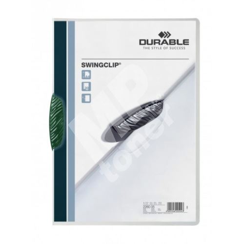 Deska s klipem A4 SWINGCLIP Durable, zelená 2