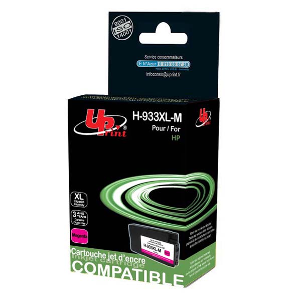 Kompatibilní cartridge HP CN055AE, magenta, No.933XL, UPrint