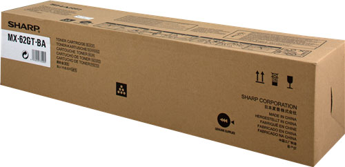 Toner Sharp MX-62GTBA, MX-6240N, 7040N, black, originál