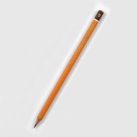 Grafitová tužka Koh-i-noor 1500, 4B, šestihranná