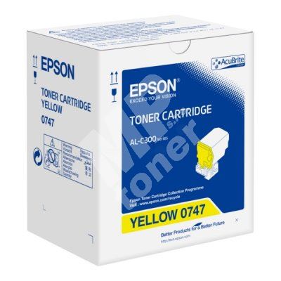 Toner Epson C13S050747, yellow, originál 1