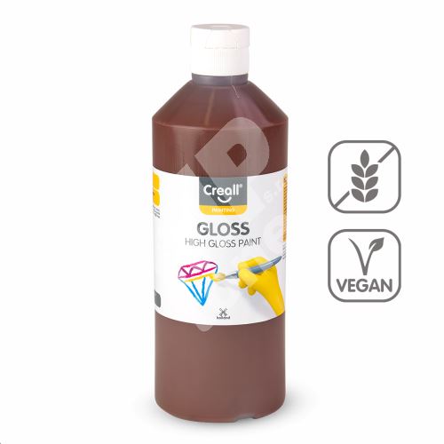 Barva Creall Gloss s vysokým leskem, 500ml, tmavě hnědá 1