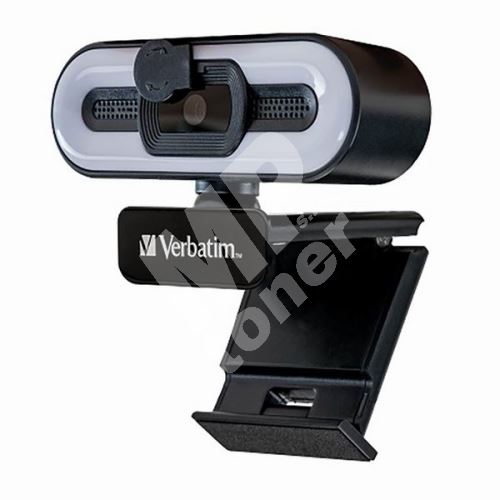 Web kamera Verbatim Full HD 2560x1440, 1920x1080, USB 2.0, černá 1