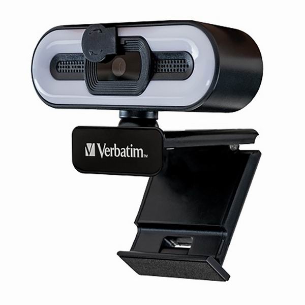 Web kamera Verbatim AWC-02 Full HD 2560x1440, 1920x1080, USB 2.0, černá