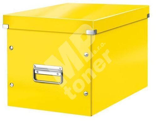Krabice Click & Store, žlutá, lesklá, vel. L, LEITZ 1