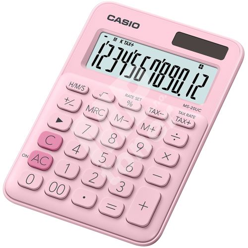 Kalkulačka Casio MS 20 UC PK 1