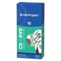 Popisovač Centropen 4606 CD/DVD pen červený 2 (1)