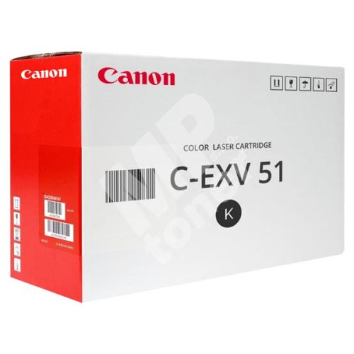 Toner Canon CEXV51K, black, 0481C002, originál 1