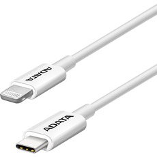 Kabel ADATA USB-C na Lightning, bílý
