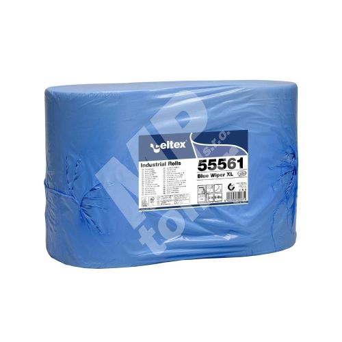 Průmyslová papírová utěrka CELTEX Blue Wiper XL1000, šířka 38cm, 2vrstvy 1