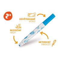 Fixy Carioca Baby 2+, snadno omyvatelné, 144 ks 4 (3)