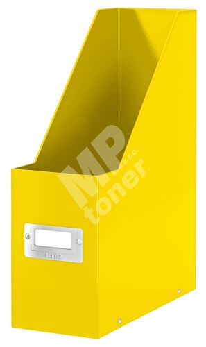 Stojan na časopisy Click & Store, žlutá, lesklý, 95 mm, PP/karton, LEITZ 1