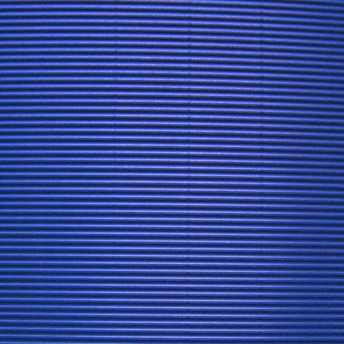 Lepenka E-Welle 50 x 70cm, 260g, rovná, modrá, 1 list