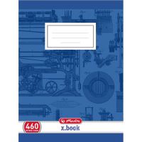 Sešit Herlitz A4 460, čistý, 60 listů Sešit Herlitz A4 460, čistý, 60 listů