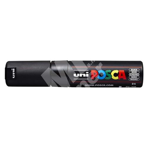 Uni Posca PC-7M akrylový popisovač, 4,5-5,5 mm, černý 1