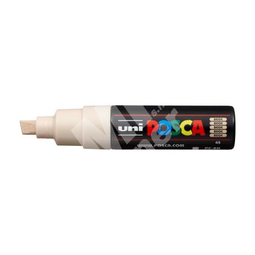 Uni Posca PC-8K akrylový popisovač, 8 mm, béžový 1