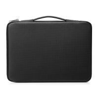 Pouzdro na notebook 15,6", HP Carry, černé z voděodolného materiálu, s koženou rukojetí Pouzdro na notebook 15,6", HP Carry, černé z voděodolného materiálu, s koženou rukojetí