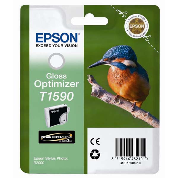 Inkoustová cartridge Epson C13T15904010, Stylus Photo R2000, gloss optimizer, originál