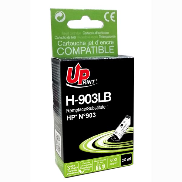 Kompatibilní cartridge HP T6M15AE, OfficeJet Pro 8200, black, No.903XL, UPrint