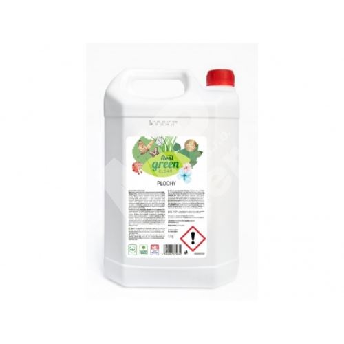 Multifunkční prostředek Real green clean, plochy, 5litrů 1