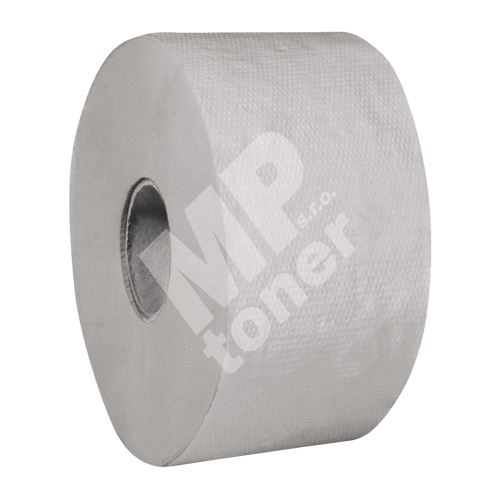 Toaletní papír Jumbo 190, 2-vrstvý, recykl, šedý 1