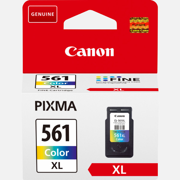 Inkoustová cartridge Canon CL-561XL, Pixma TS5350, color, 3730C001, originál