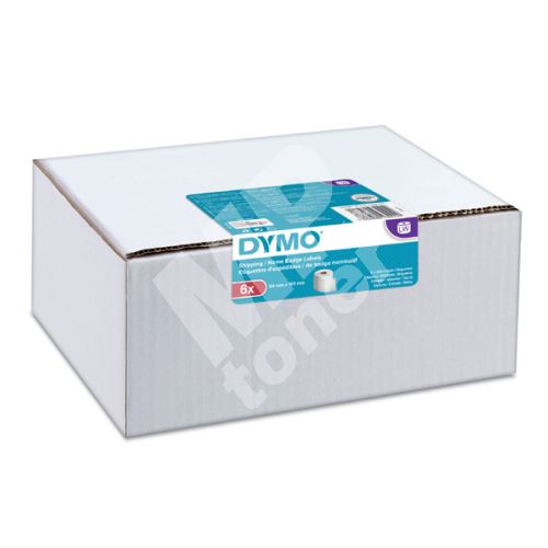 Papírové štítky Dymo 101mm x 54mm, bílé, pro přepravu, 6 x 220 ks, 2093092 1