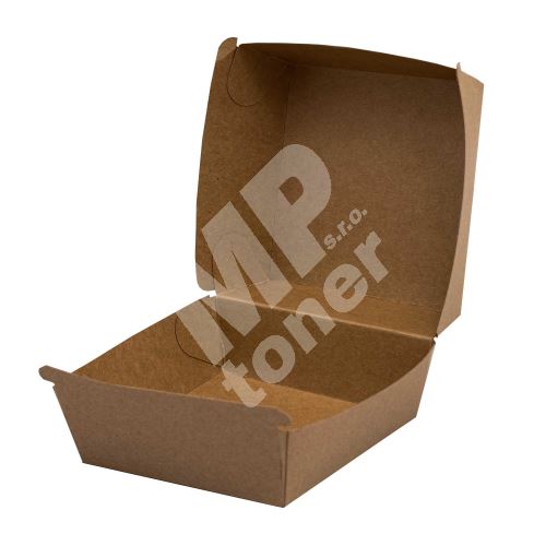 Box na hamburger kraft, 145x145x83 mm, 50 ks 1