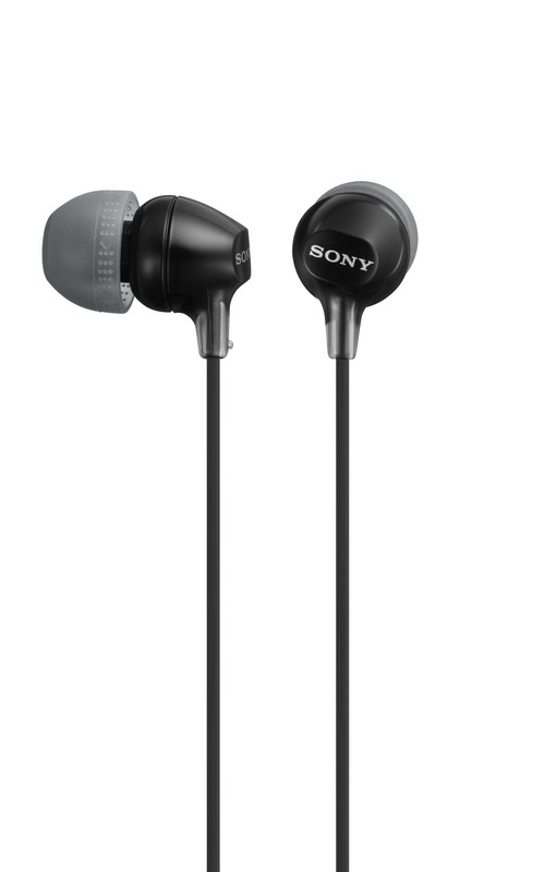 Sluchátka Sony MDR-EX15LP, černé