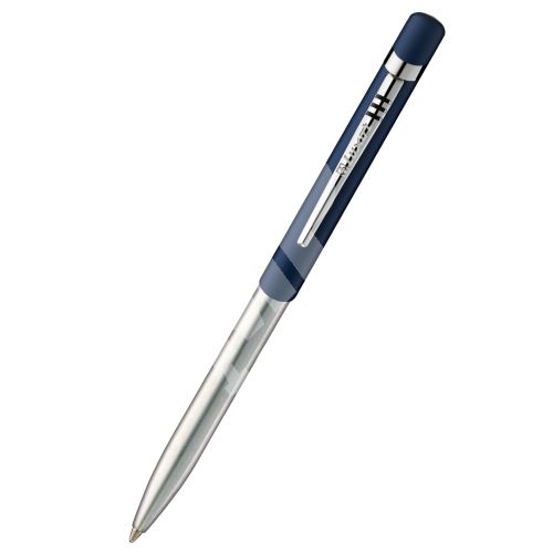 Kuličkové pero Luxor Gemini, modro-stříbrné 1