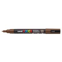 Uni Posca PC-3M akrylový popisovač, 0,9-1,3 mm, hnědý 3 (2)