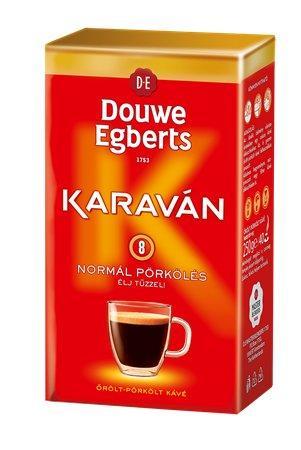 Káva Douwe Egberts Karavan, mletá, pražená, 250 g