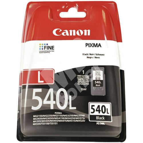 Cartridge Canon PG-540L, black, 5224B001, originál 1