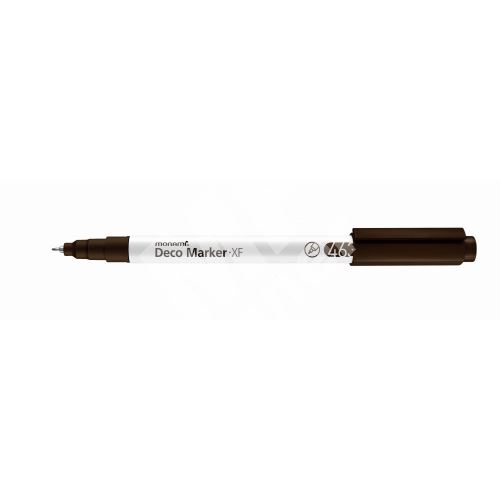 Popisovač Monami Deco Marker 463 XF, hrot 0,7 mm, dark brown 1