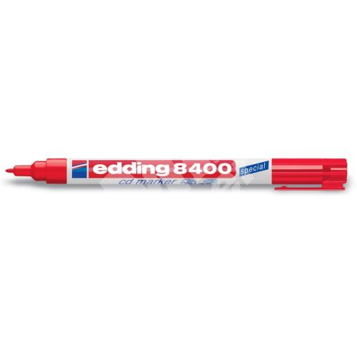 Popisovač na CD Edding 8400, červený 1