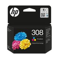 Inkoustová cartridge HP 7FP20UE, Envy 6120e, 6520e, CMY, No.308, originál