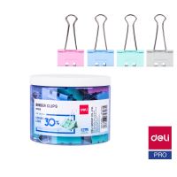 Binder klip Deli 41mm, 24ks "Bez námahy" E8552S
