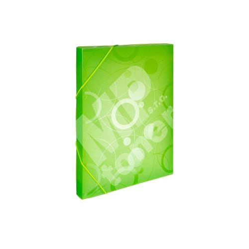 Krabice na spisy A4 s gumou Neo Colori, zelená 2
