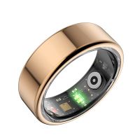 Smart Ring Powerton, měř. stresu, srdeč. tepu, monitoring spánku, 8, zlatá 2 (1)