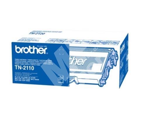 Toner Brother TN-2110, black, originál 1
