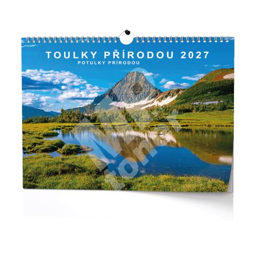 Nástěnný kalendář - Toulky přírodou - A3 1