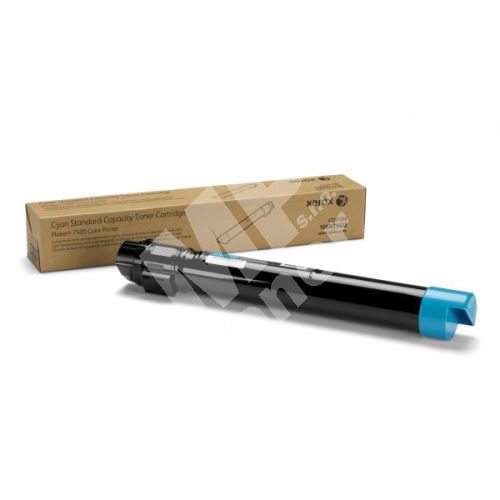 Toner Xerox Phaser 7500, cyan, 106R01440, originál 1