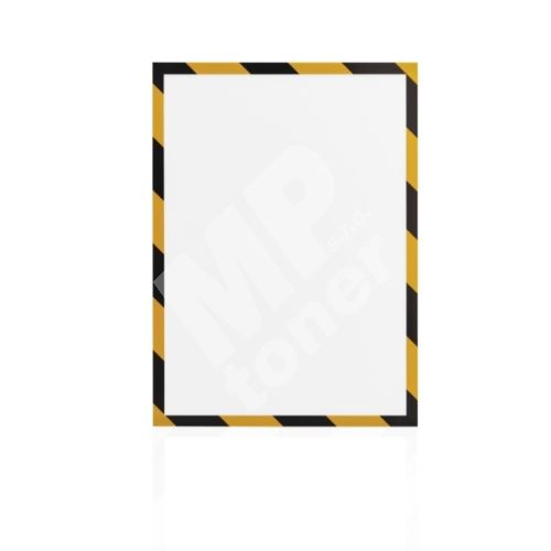 Magnetický rámeček Magnetofix A4 bezpečnostní žluto-černá (5ks) 1